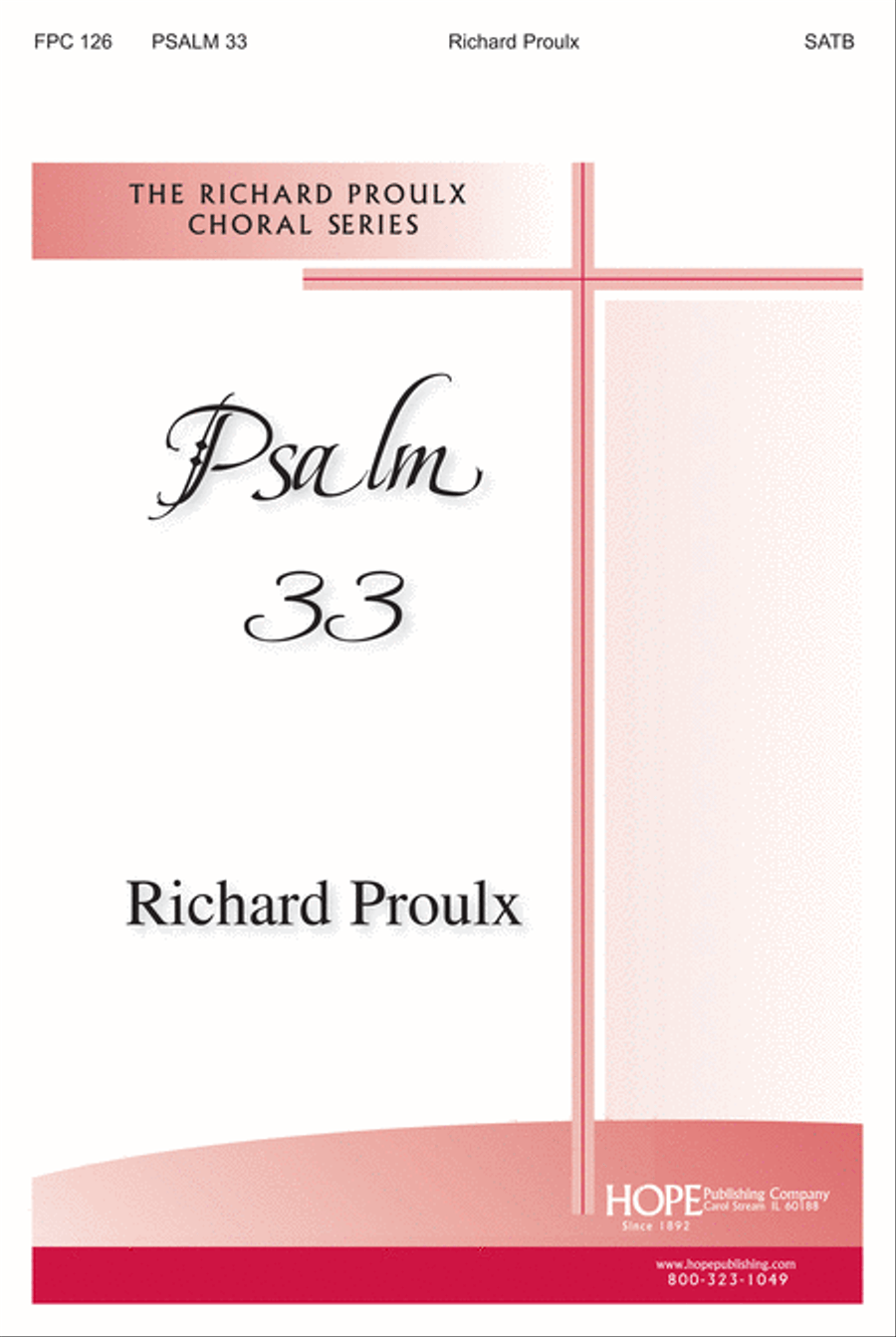Psalm 133 Psalm 133 4-Part scores gallery preview page 1