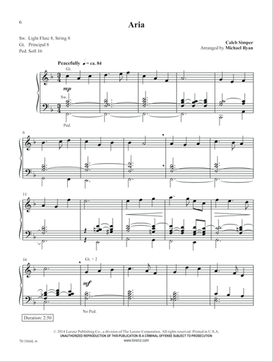 Preludes, Postludes, and Interludes Organ scores gallery preview page 6