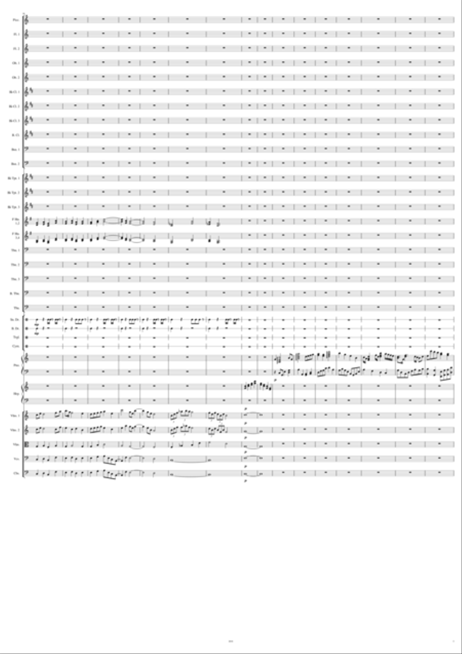 The Ghost Town Full Orchestra scores gallery preview page 5