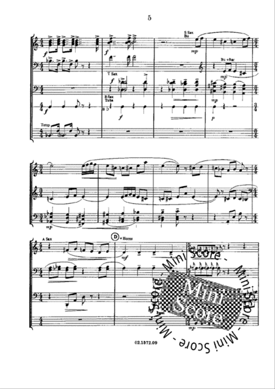 Triptiek voor Fanfare Concert Band scores gallery preview page 8