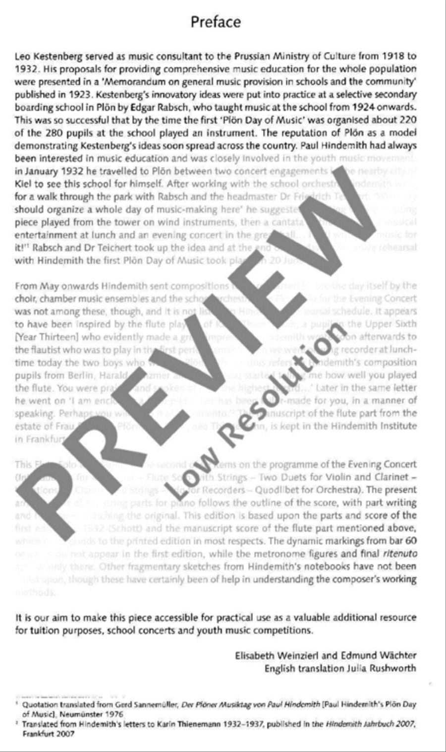 Evening Concert Flute Solo scores gallery preview page 4