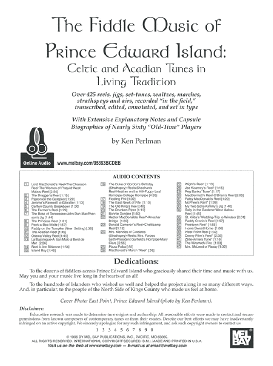 Fiddle Music of Prince Edward Island Violin scores gallery preview page 7