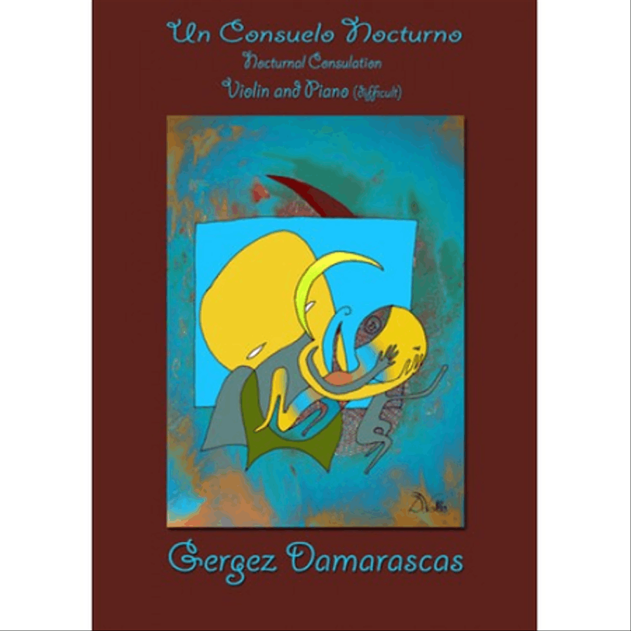Un consuelo nocturno / Nocturnal consulation for violin Violin Solo scores gallery preview page 1