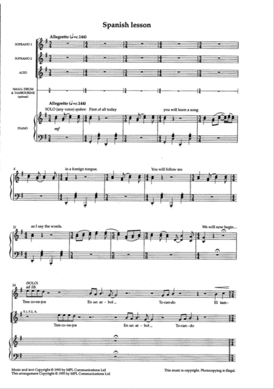 Liverpool Oratorio Liverpool Oratorio Choir scores gallery preview page 2