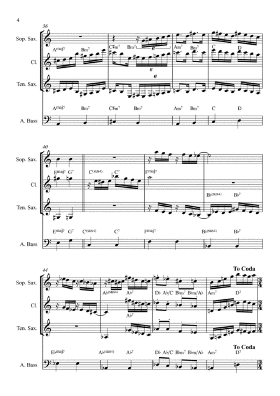 A ESCALADA A ESCALADA Small Ensemble scores gallery preview page 4