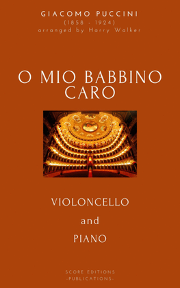 Book cover for Puccini: O Mio Babbino Caro (for Violoncello and Piano)