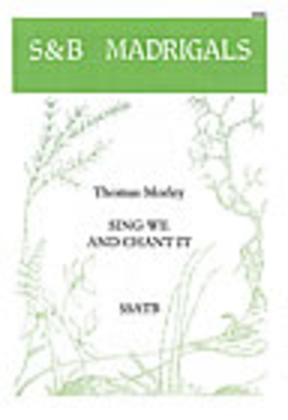 Book cover for Sing we and chant it