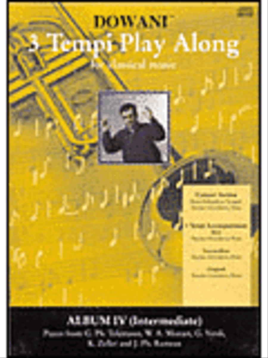Album Vol. IV (Intermediate) for Trumpet in Bb and Piano B-Flat Trumpet scores gallery preview page 1