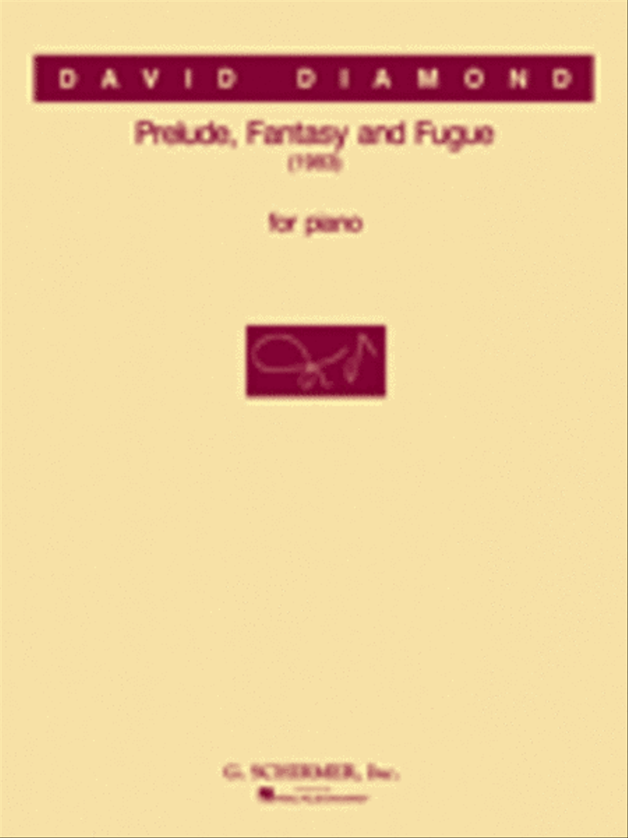 Prelude, Fantasy & Fugue Piano Solo scores gallery preview page 1