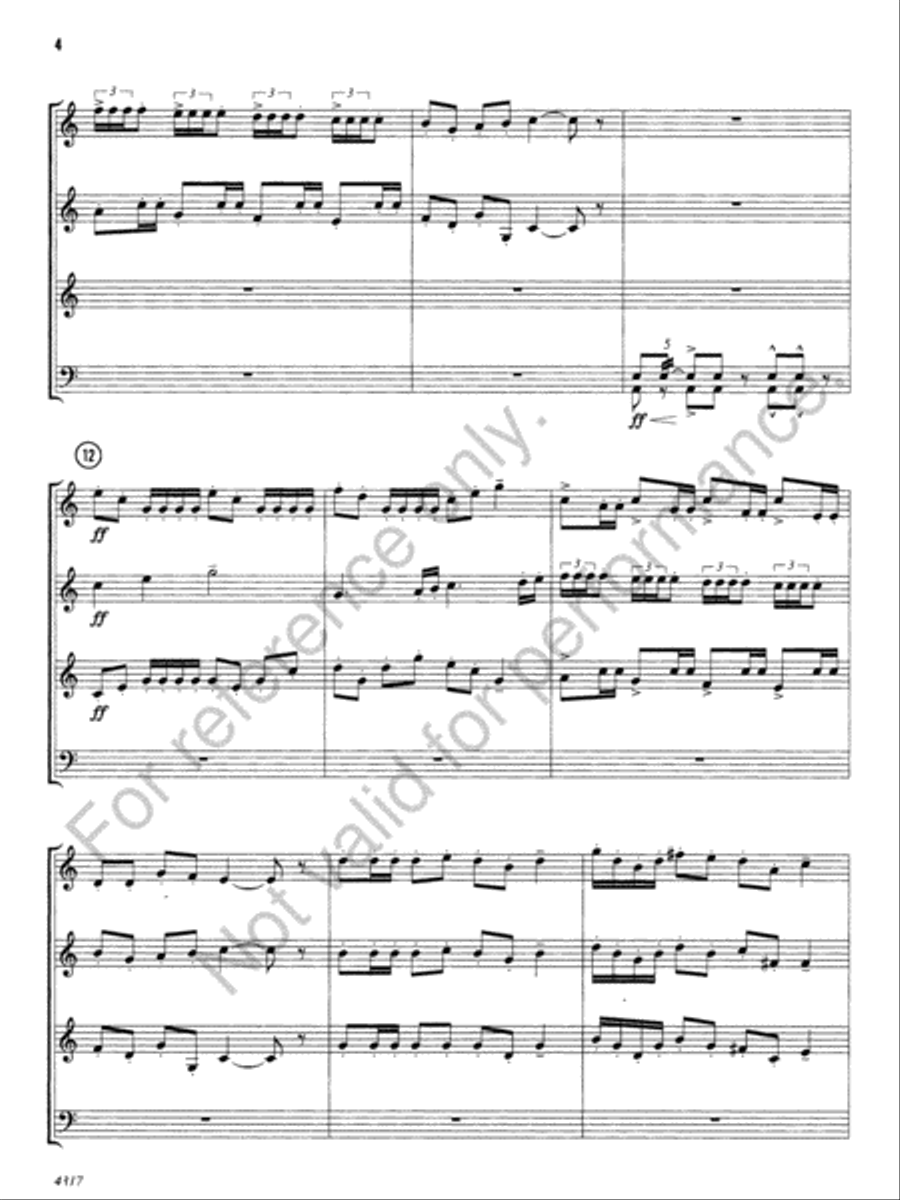Encore Trumpet scores gallery preview page 5