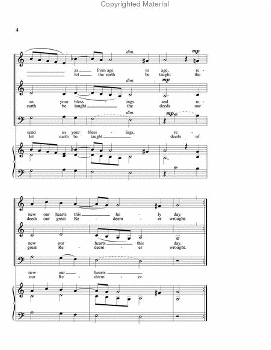Spirit of Mercy, Truth, and Love 3-Part scores gallery preview page 3