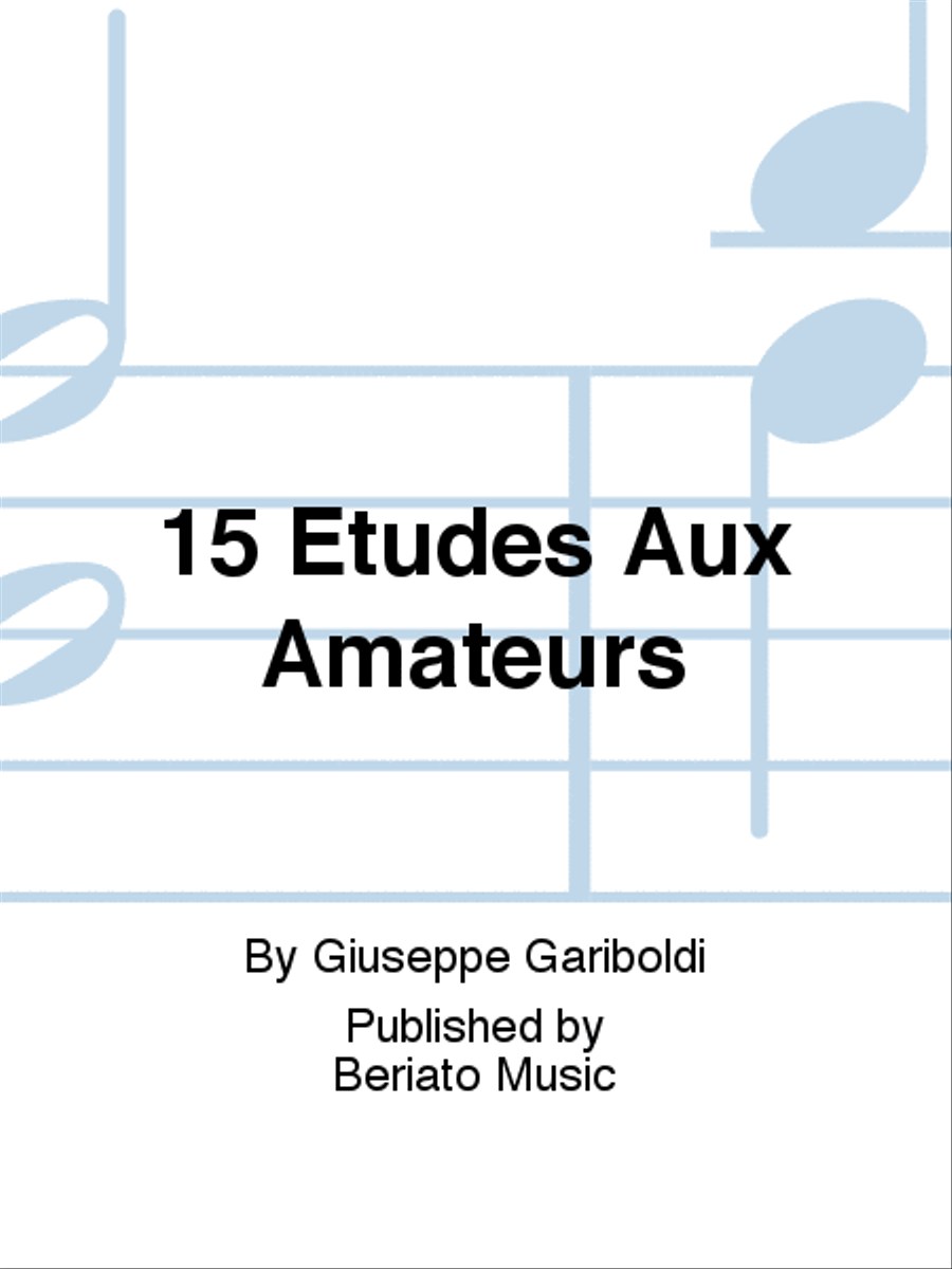 15 Etudes Aux Amateurs 15 Etudes Aux Amateurs Flute Solo scores gallery preview page 1