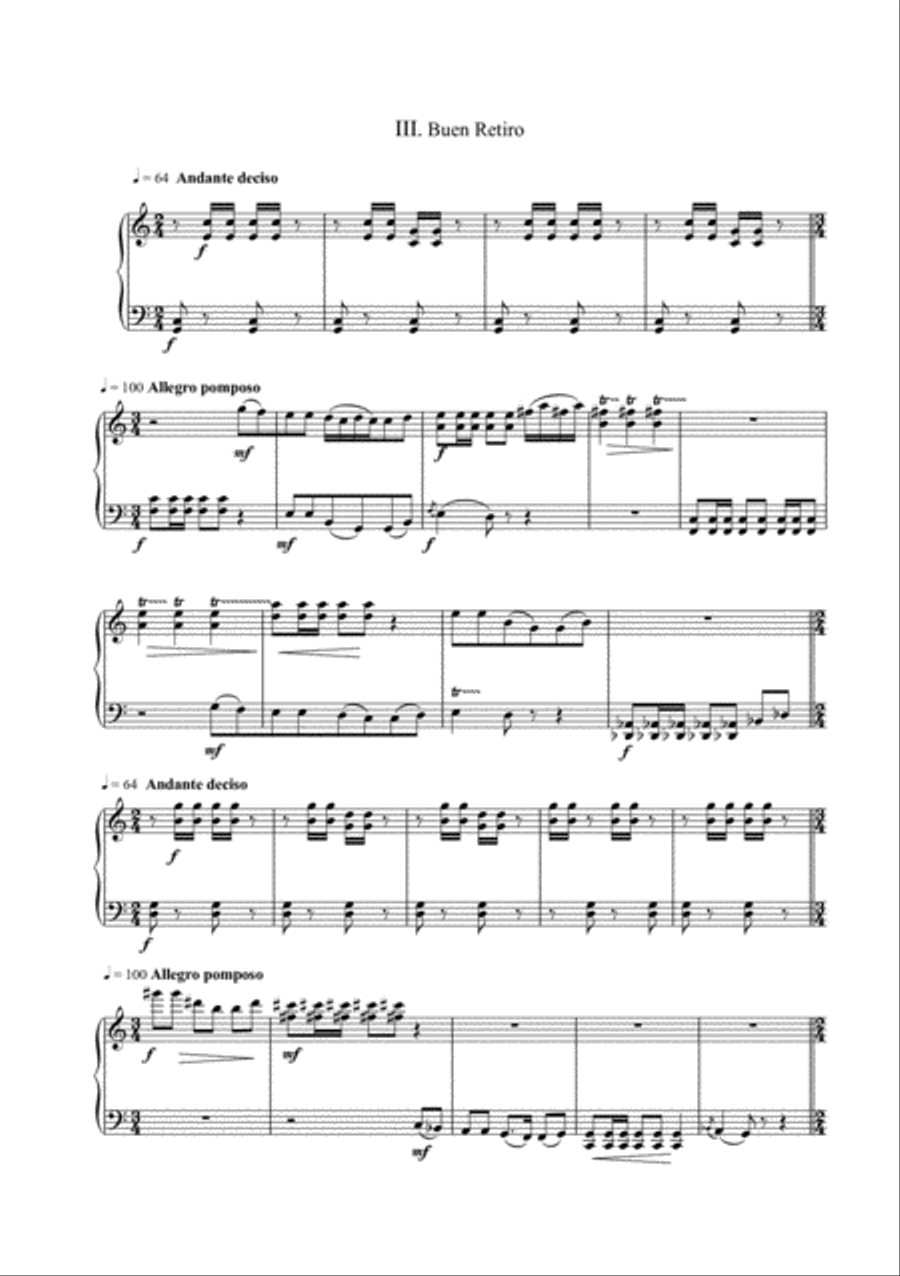 Giardini Scarlattiani (Sonata de Madrid) for Piano Piano Solo scores gallery preview page 4