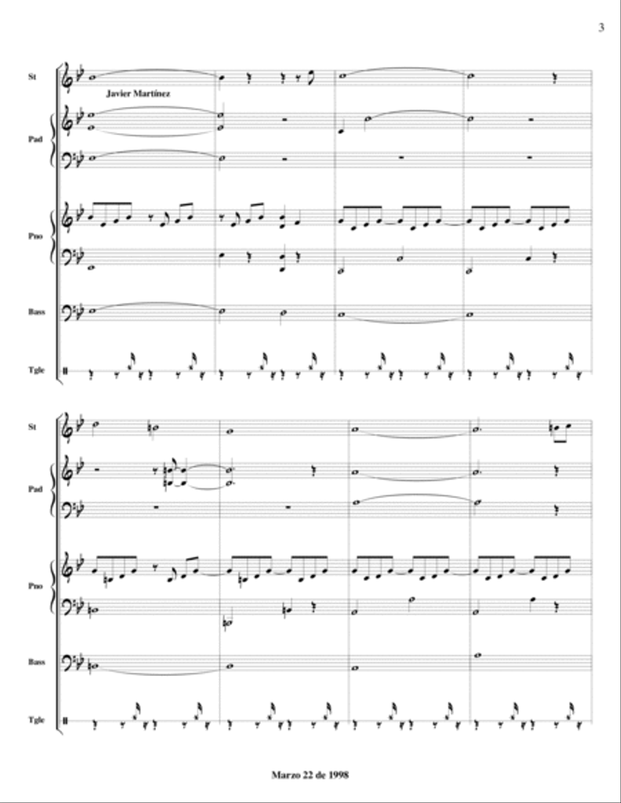 Proverbios del Confin Proverbios del Confin Percussion Ensemble scores gallery preview page 4