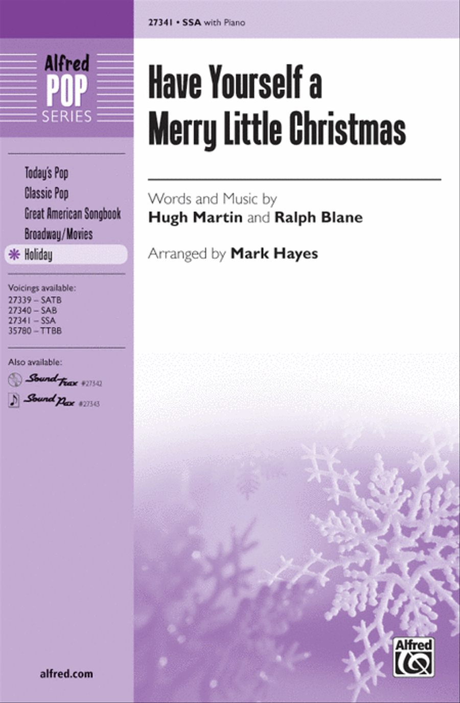 Have Yourself a Merry Little Christmas Women's Choir scores gallery preview page 1