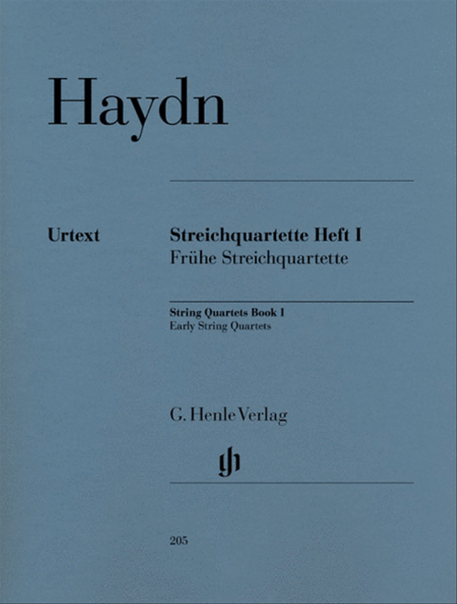 Joseph Haydn: String quartets book I, early String quartets