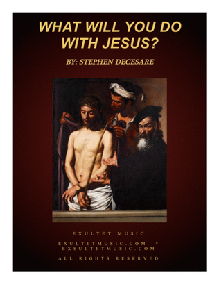 Book cover for What Will You Do With Jesus?