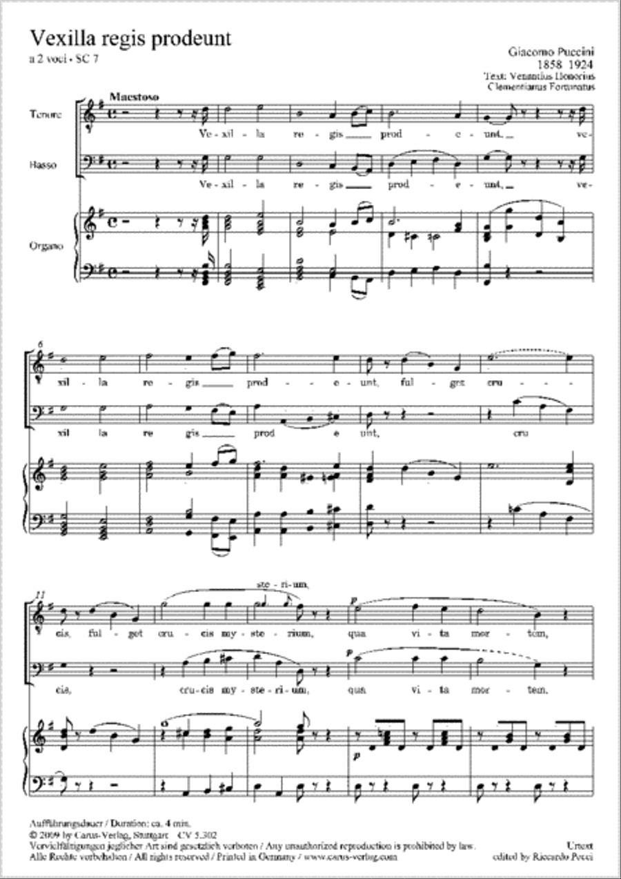 Vexilla Regis prodeunt Vexilla Regis prodeunt TB scores gallery preview page 1