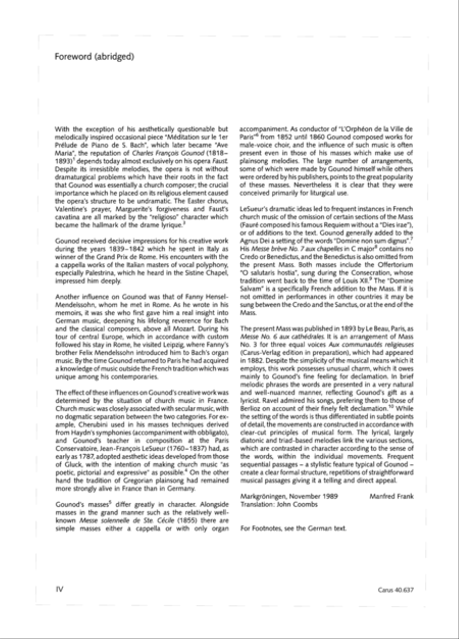 Messe breve no. 6 aux cathedrales 4-Part scores gallery preview page 5