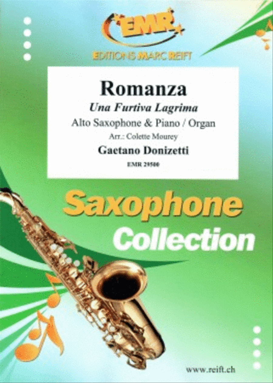 Romanza Alto Saxophone scores gallery preview page 1