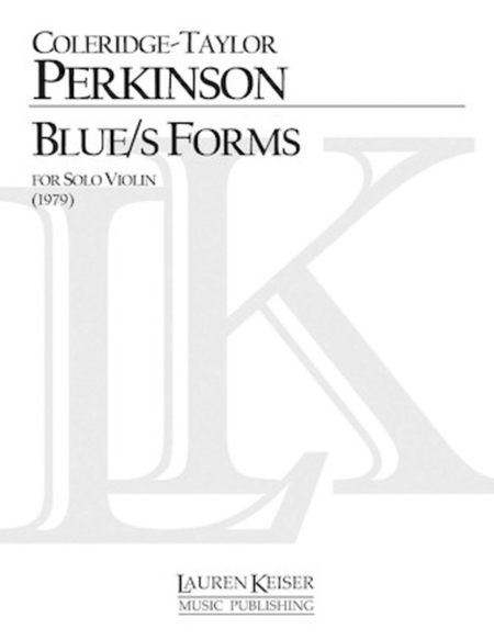 Perkinson - Blue/S Forms For Solo Violin (Pod)