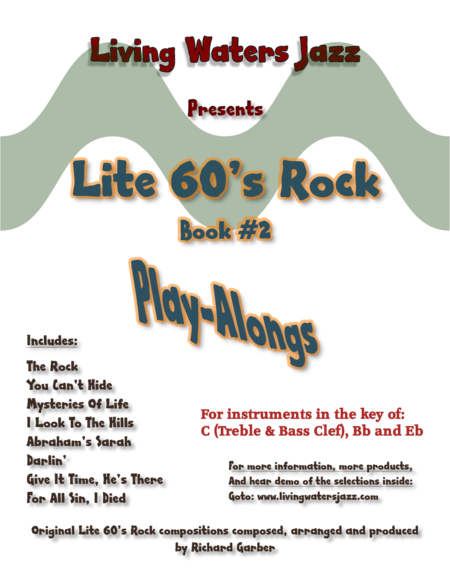 Lite 60's Rock Play-Alongs, Book 2