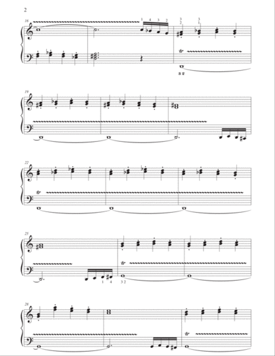 Busy Day Piano Solo scores gallery preview page 2