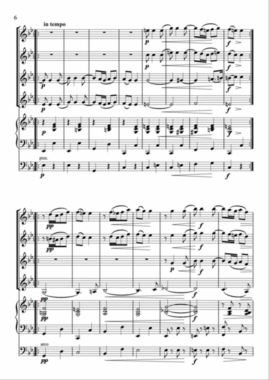 Slavonic Dance No. 3 Set of Parts scores gallery preview page 8