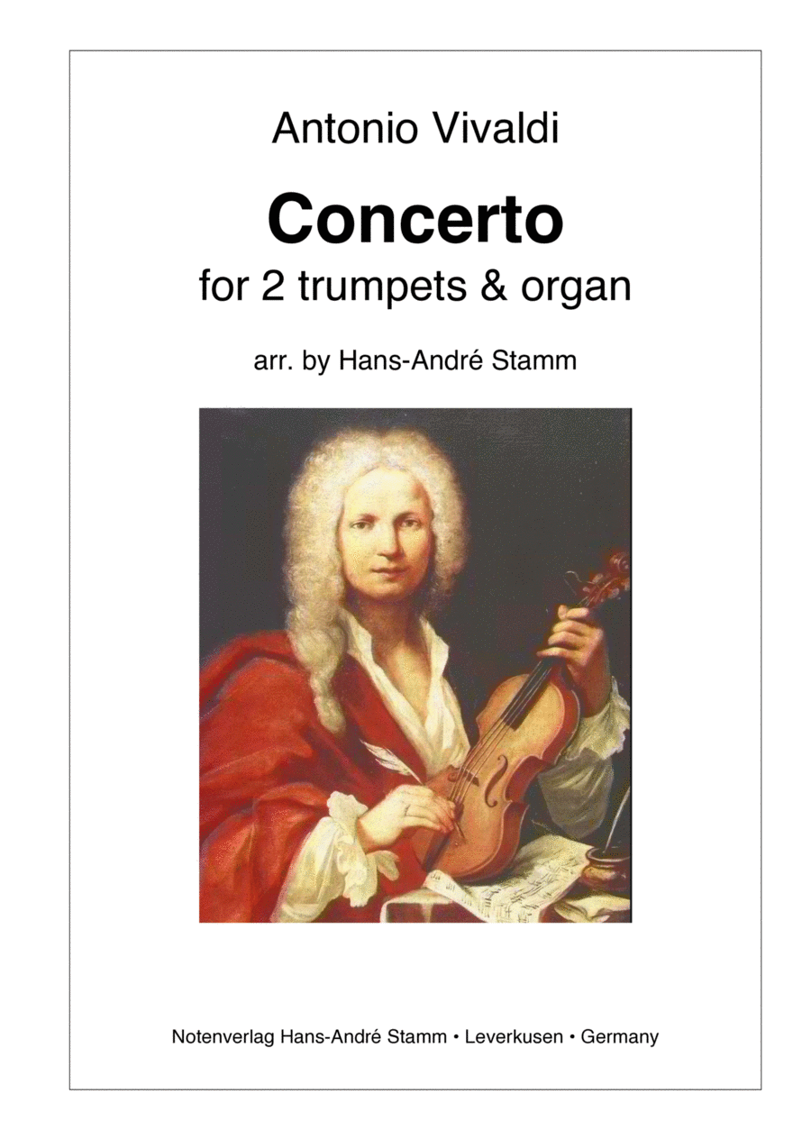 Concerto for two trumpets & organ