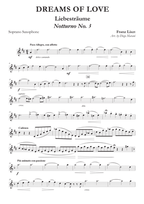 Dreams of Love No. 3 for Soprano Saxophone and Piano