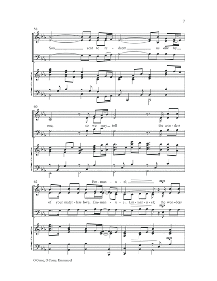 Emmanuel 3-Part scores gallery preview page 15