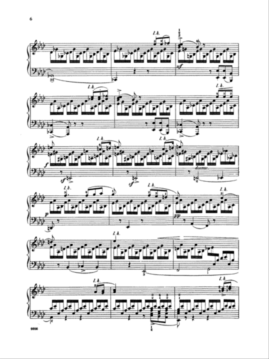 Schubert: Four Impromptus, Op. 142 (Ed. Giuseppe Buonamici) Piano Solo scores gallery preview page 6