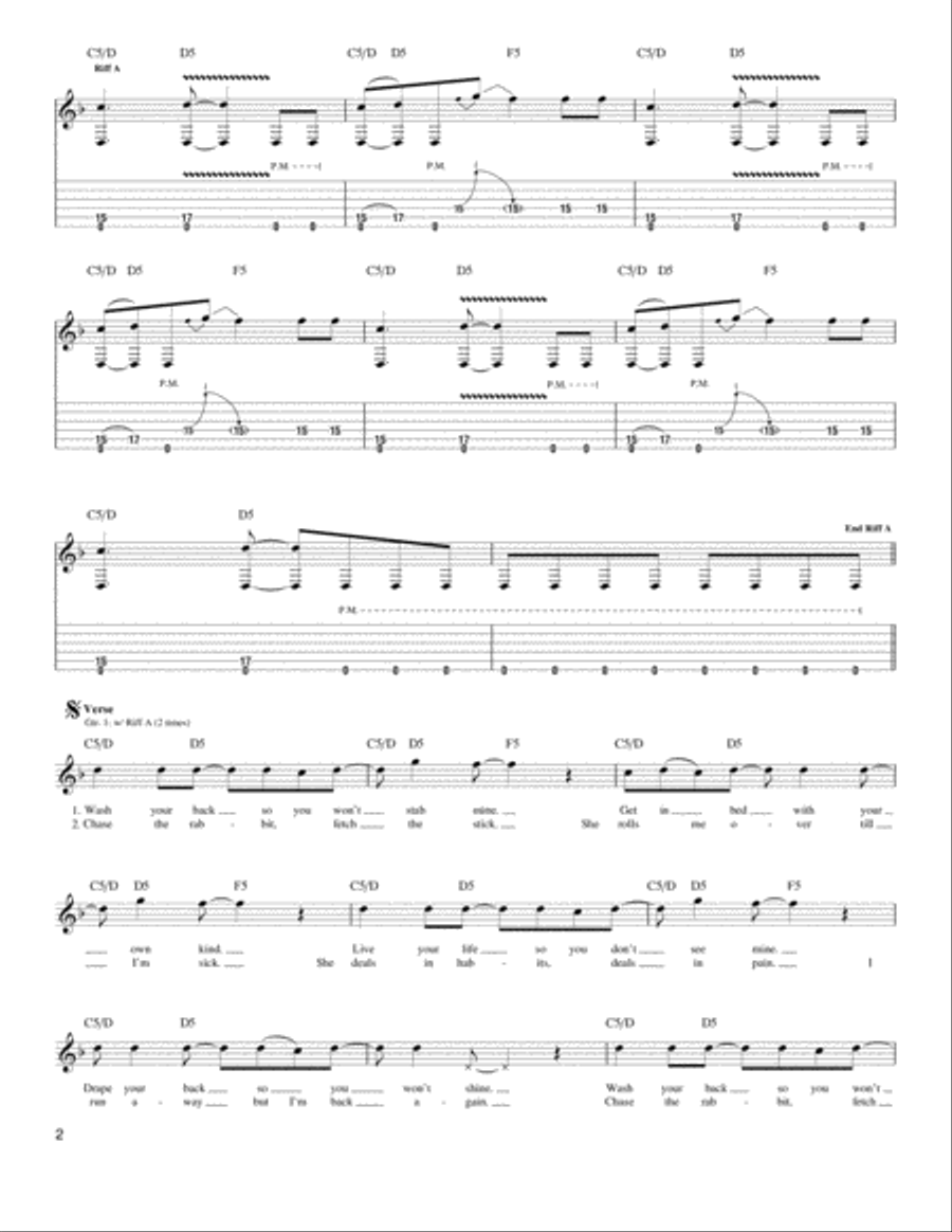 Sweet Amber Electric Guitar scores gallery preview page 2