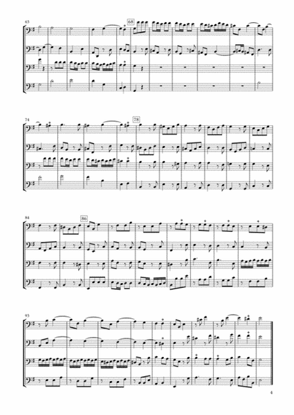 Sonata Op.34-3 for Four Violoncellos image number null