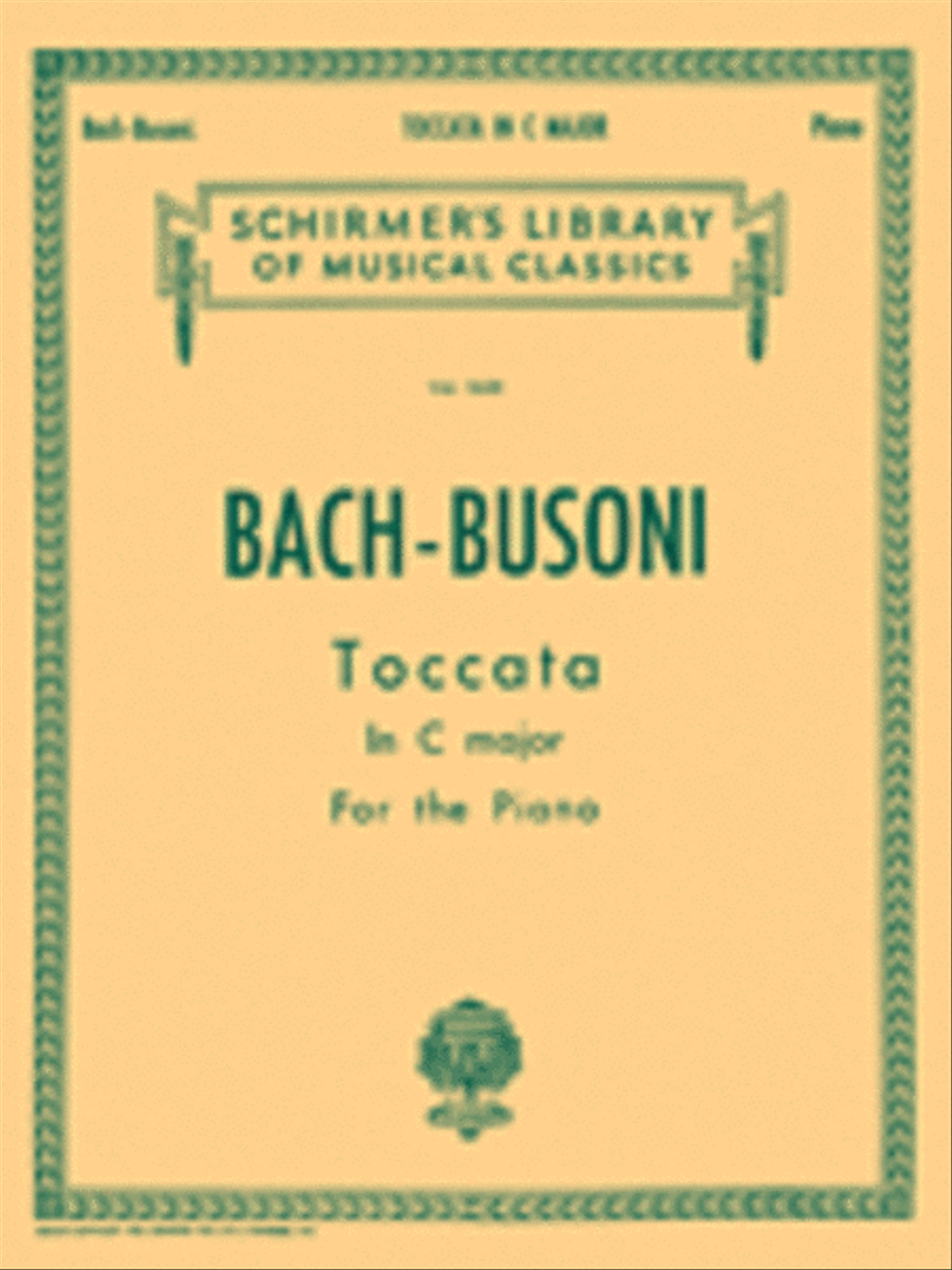 Toccata in C Piano Solo scores gallery preview page 1