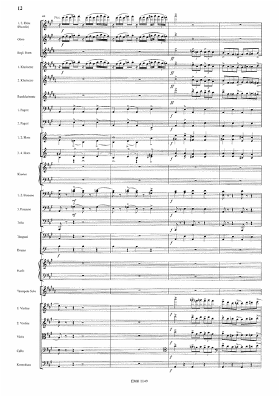 Rhapsody In Blue Orchestra scores gallery preview page 13