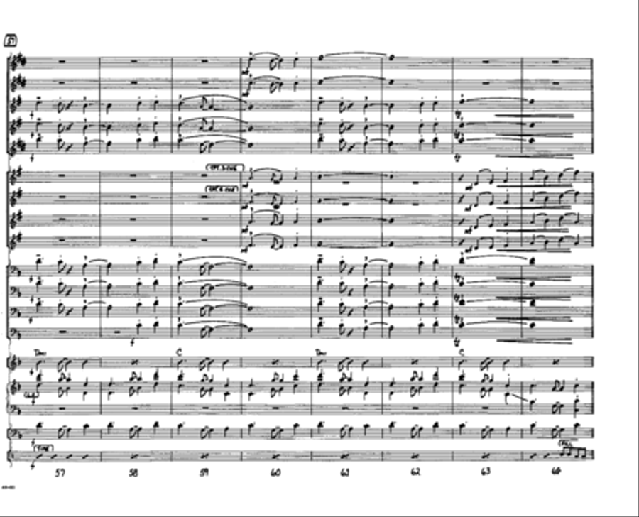 El Bandito Jazz Ensemble scores gallery preview page 10