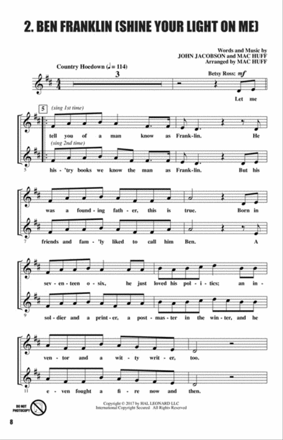 On the Shoulders of Giants Choir scores gallery preview page 4