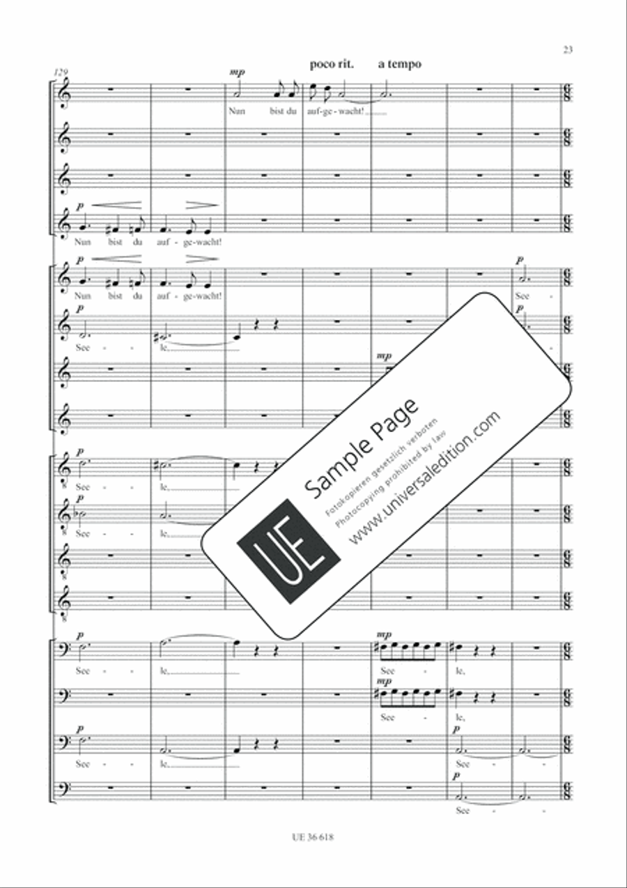 Im Sommerwind Im Sommerwind 4-Part scores gallery preview page 25
