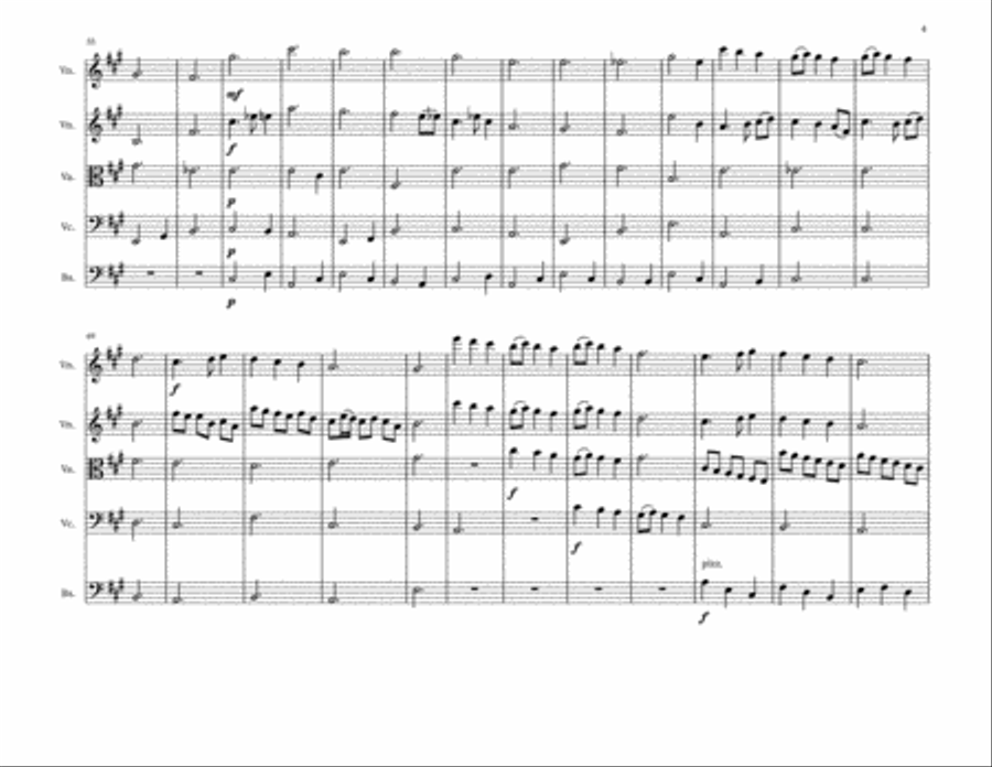 Coronation Coronation String Orchestra scores gallery preview page 4