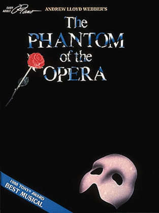 Book cover for Phantom Of The Opera Easy Adult Piano