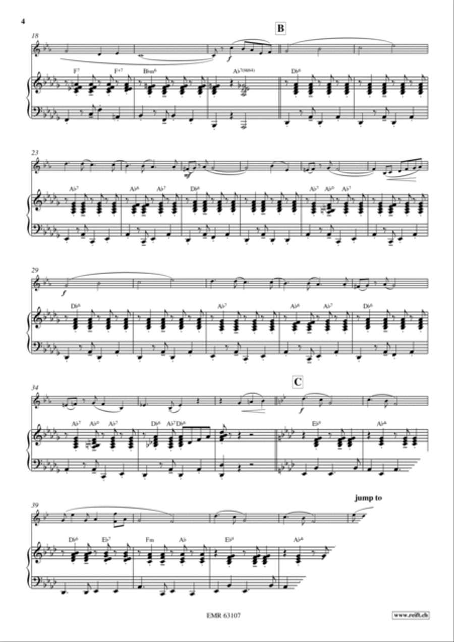 La Playa del Sol La Playa del Sol Cornet scores gallery preview page 4