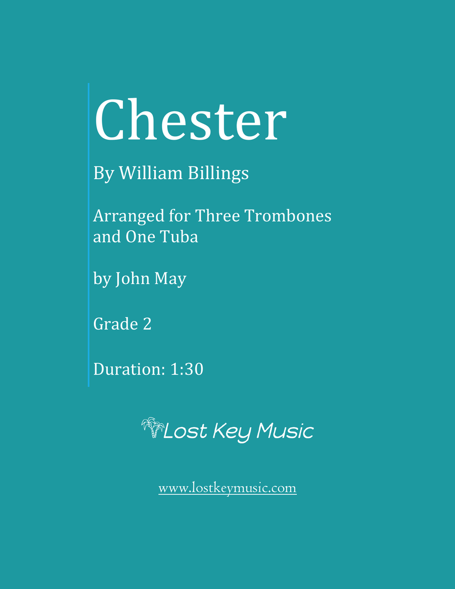 Chester-Three Trombones and One Tuba Trombone Trio scores gallery preview page 2
