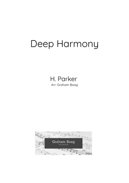 Deep Harmony for String Quartet image number null