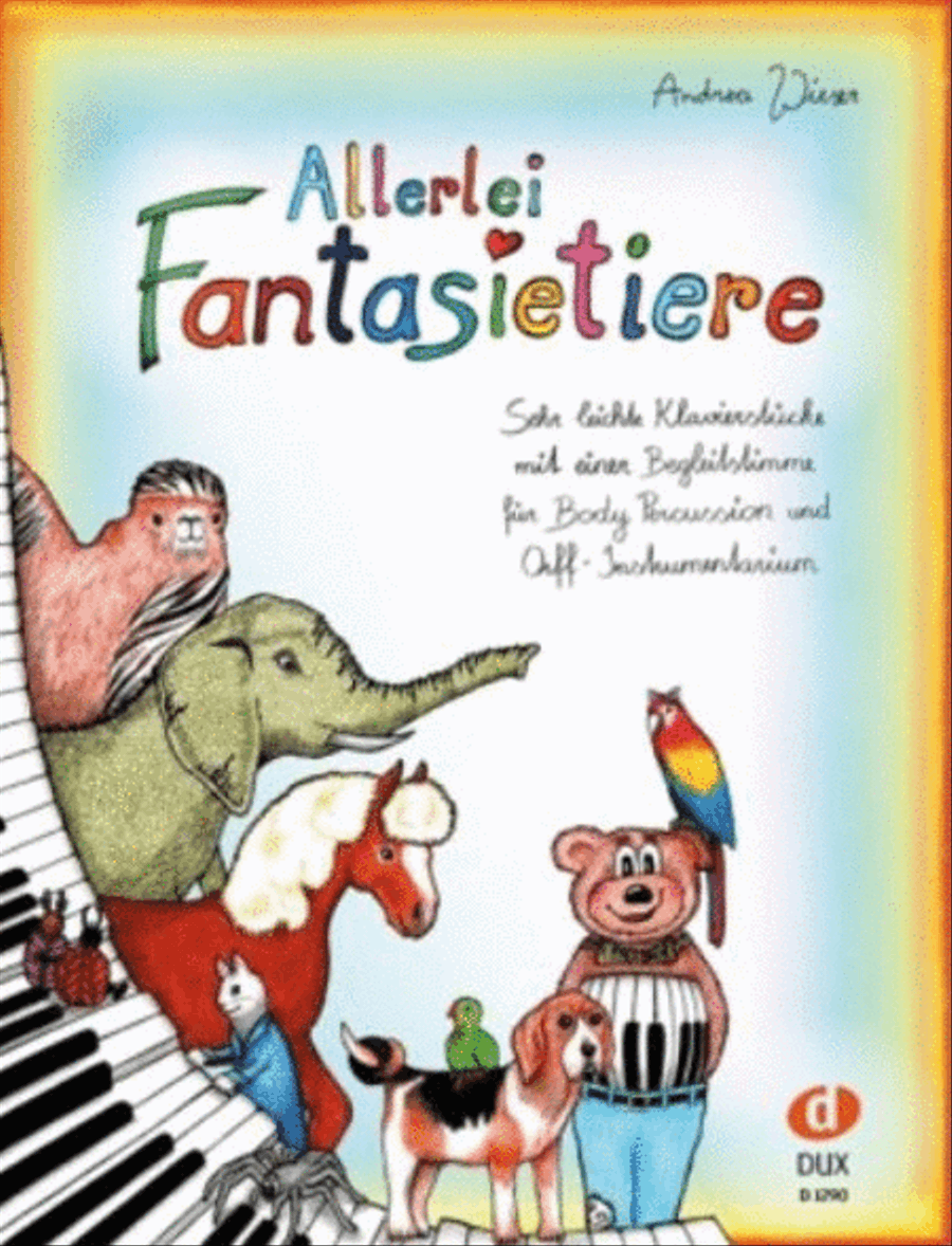 Allerlei Fantasietiere Allerlei Fantasietiere Piano Solo scores gallery preview page 1