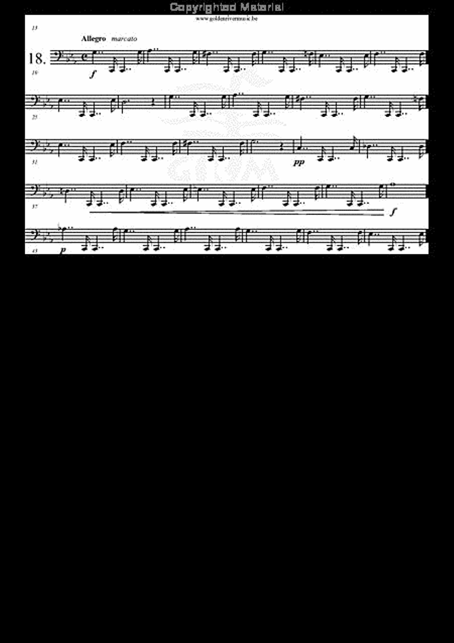 24 Etudes Tuba scores gallery preview page 19