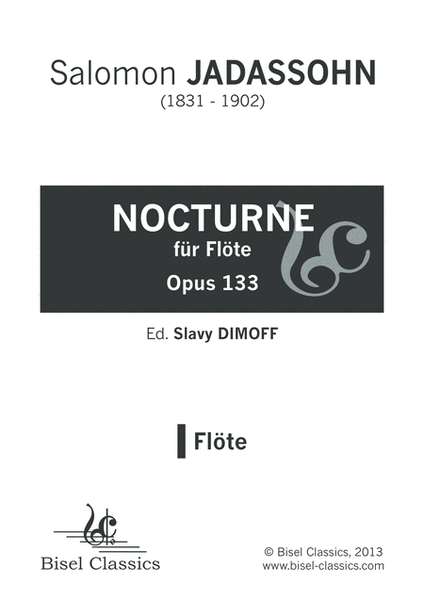 Nocturne fur Flote, Opus 133 - Flute Part