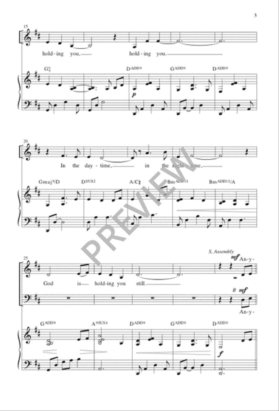 In the Morning, in the Evening 4-Part scores gallery preview page 4