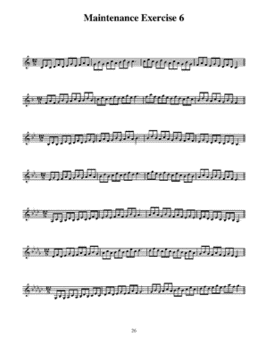 Maintaining Trumpet Chops Bugle scores gallery preview page 2