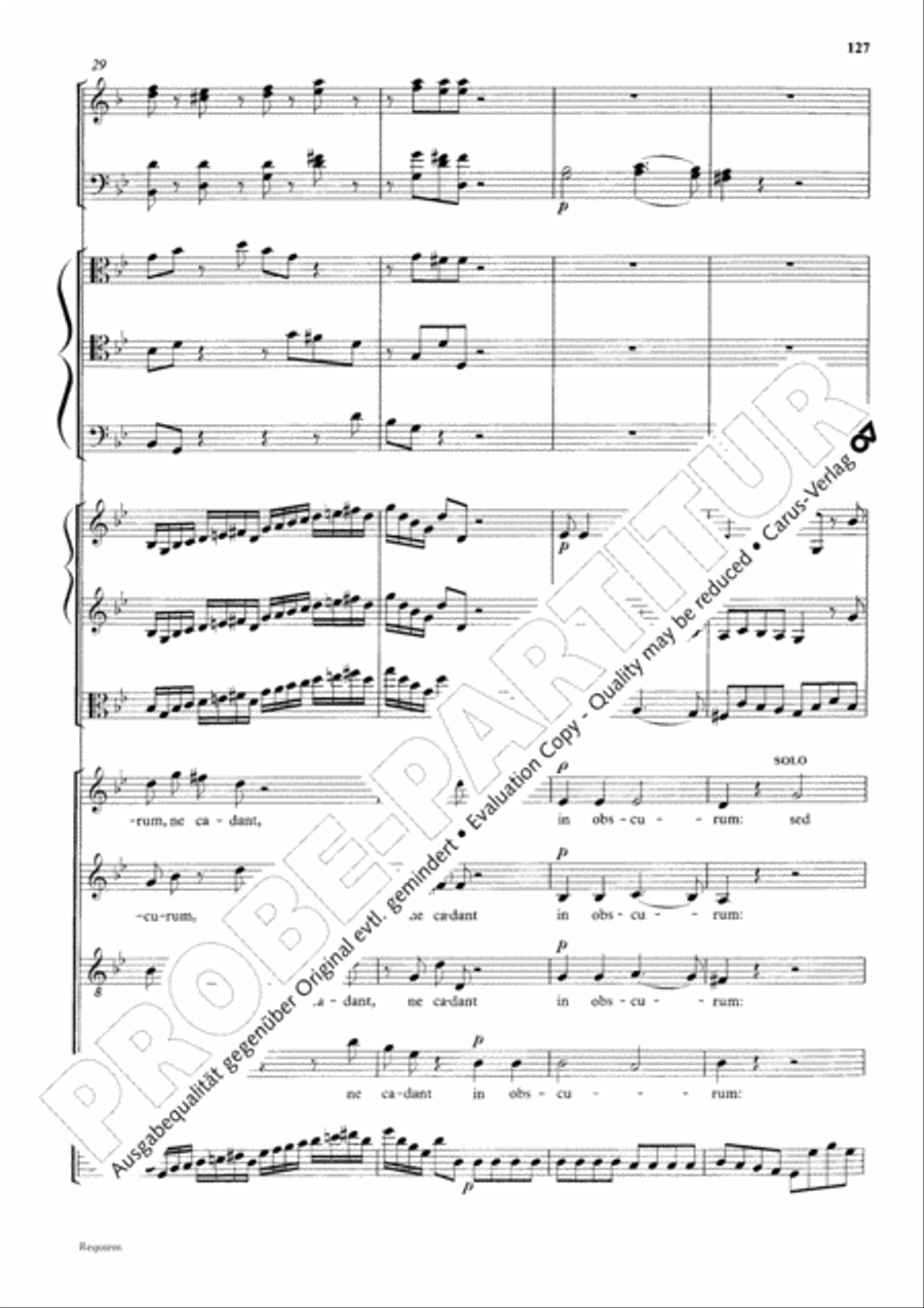 Requiem Requiem 4-Part scores gallery preview page 134
